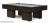 Бильярдный стол Venge Loft. Купить  дизайнерский бильярд. Бильярдный стол современный стиль.